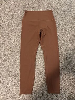 CRZ YOGA High-Waist Lava Brown Leggings 25” inseam